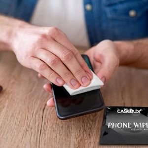 NWT! Casebudi 30 Individual Packets of Pre-Moistened Wipes For Phone Cleaning